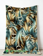 Dior Throw Blankets
